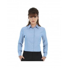 Camicia Oxford Manica Lunga Donna - B&C